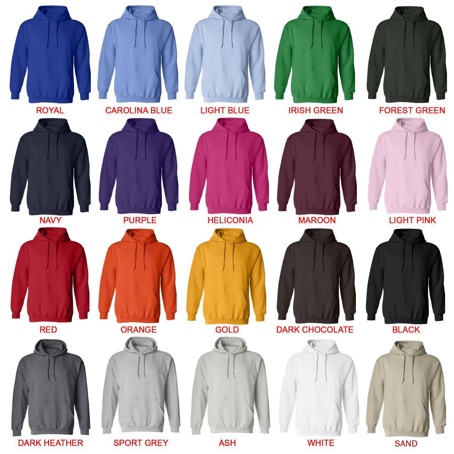 hoodie color chart - A Day To Remember Merch