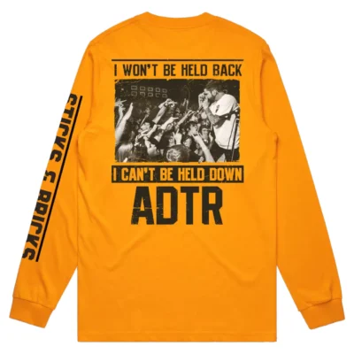 A DAY TO REMEMBER Sticks and Bricks Longsleeve Back - A Day To Remember Merch