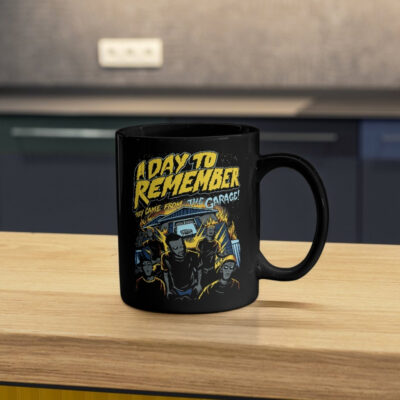 A Day To Remember Band Mens Black Mug