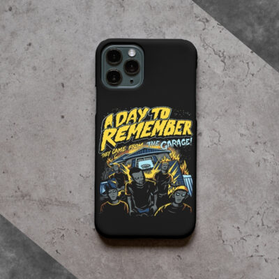 A Day To Remember Band Mens Black Phonecase
