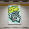 ADTR20Werewolf20Hardcore20Punk20Rock20Monster20Wall20Art - A Day To Remember Merch