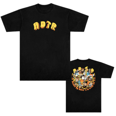 Vintage Band Logo Print A Day to Remember T-Shirt