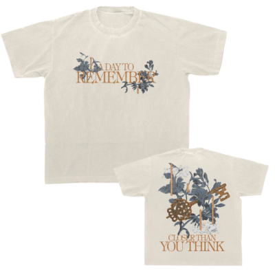 Bold Typography Design A Day to Remember T-Shirt